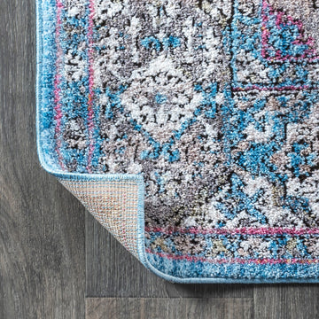 Kesan Vintage Medallion Area Rug